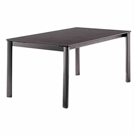 Sieger Ausziehtisch, Vivodur®-Platte Schiefer anthrazit, ca. 165/225/ 285 x 95 cm