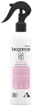 Biogance - Démêlant Xtra Liss - 250 ML - Produit de Soin et d'hygiène pour Chat - A Base de protéine de Riz - Convient aux Chats à Poils Longs - Made in France