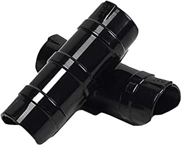 HH-LIFE 24 Stück,Gewächshaus-Clips Ø18~20mm(0.70~0.78 inch) Reifenclips für Rohr Netz Tunnel Schuppen Film Shading Net Rod Gewächshaus Film Fixierung