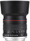 ACAGALA Objetivo de cámara de enfoque fijo de 85 mm, F1.8, gran apertura, enfoque manual con montaje EF, 7 grupos, 10 elementos, compatible con Canon EOS Rebel T8i T7i T6 T3i T2i 4000D 2000D 1300D
