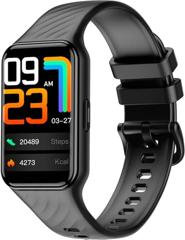Baolubao Smartwatch Uomo Donna, Orologio Fitness Cardiofrequenzimetro Orologio Fitness/SpO2/Sonno/Contapassi, Notifiche Smart Watch Activity Tracker per iOS Android