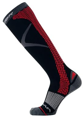 Bauer S21 PRO VAPOR TALL Senior BlackL - Calcetines de hockey sobre hielo, Negro, L