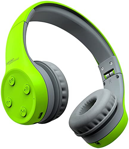 auvisio Over-Ear-Stereo-Headset für Kinder, Lautstärke-Begrenzung, Bluetooth 5