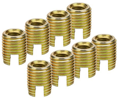 Inserti Filettati in Acciaio Inossidabile Autofilettanti Set 20 Pezzi Dimensioni M2-M12 per Riparazioni Meccaniche e Progetti Fai da Te con Alta Resistenza alla Corrosione e Precisione