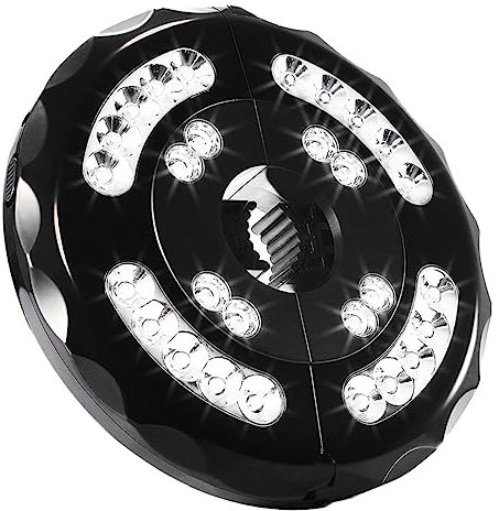 Veemoon Luces de Sombrilla para Patio con 3 Modos Inalámbricas 28 Led para Tienda de Campaña Luz para Acampar al Aire para Fogatas Barbacoas Color