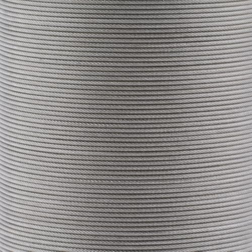 Beadalon Beading Wire for Jewelry Making | 49 Strand Stainless Steel Bead Stringing Wire | Flexible Jewelry String for Bracelets Necklaces Craft Supplies | 0.024in 100ft