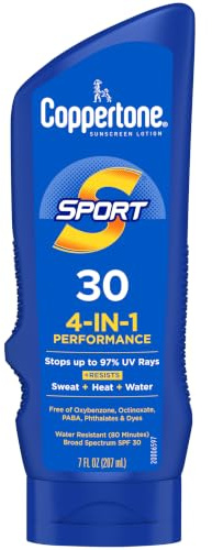 Coppertone SPORT Sunscreen Lotion SPF 30, 7 FL OZ