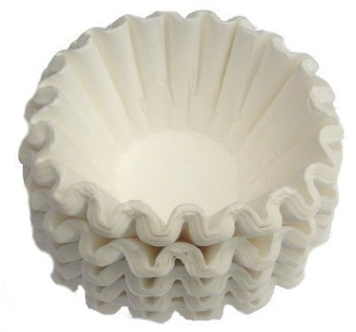 Drury Bulk Box of 1000 Coffee Filter Papers (250mm Diameter) for Bravilor Novo, Iso, TH, Tha, RLX, Mondo, Matic Machines