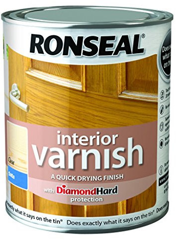 Ronseal Interior Varnish Satin 250ml Clear