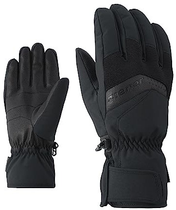 Ziener Herren GABINO Ski-Handschuhe/Wintersport | Warm, Atmungsaktiv, schwarz (black), 11