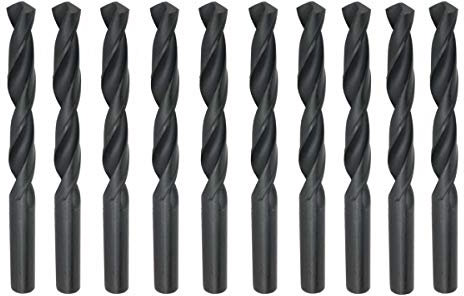 Weischer® - HSS-R Spiralbohrer Ø 1,0 mm | 10 Stück | Stahlbohrer Metallbohrer Eisenbohrer | Bohrer für Metall, Stahl, Aluminium, Eisen | stabil & bruchfest