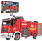 Reobrix Feuerwehrauto Bauset für Erwachsene, Big Rescure Feuerwehrfahrzeug mit Wassersprühgerät, APP und Fernbedienung Feuerwehrauto Bricks 22008, Feuerwehrauto Bauset für Männer, Ideale Geschenke für