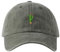 Generisch Vintage Baseball Cap, Army Green, Kaktus-Stickerei, 100% Baumwolle, Verstellbar, Unisex