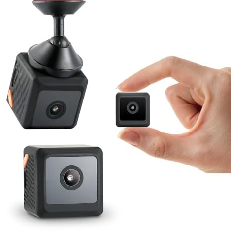 MORNGC 1080P HD Mini Wireless Camera with Long Battery Life, AI Human Eye Detection, Auto Night Vision, WiFi, Baby Monitoring, SD Card Loop Recording and App Control