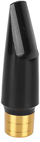 Tenor-Saxophonkopf, abnehmbares ABS- und Metall-Mundstück, Saxophon-Ersatzteil, hochwertiger Klang mit präziser Intonation und sattem Klang, tragbares Saxophon-Mundstück für Tenor