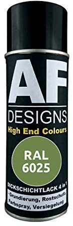 4 IN 1 Ral 6025 Verde Helecho Dickschichtlack Laca Spray Lata de Aerosol