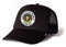 Lightning Bolt Hawaii Trucker Cap mit Bolt Logo auf dem Schirm Black-K00