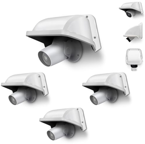 Telecamera Di Sorveglianza CCTV Resistente Alle Intemperie, Protezione Solare e Pioggia Per Fotocamera Bullet e Dome, Universale Per Telecamera Di Sicurezza