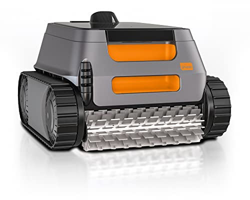 AQUASPHERE Roboter ASR 105 Reinigung des Bodens, der Wände und der Wasserlinie von Pools bis 9 x 4 m, 15 m langes Kabel, Filter mit 150 µ, kraftvolle Ansaugung und Benutzerfreundlichkeit.