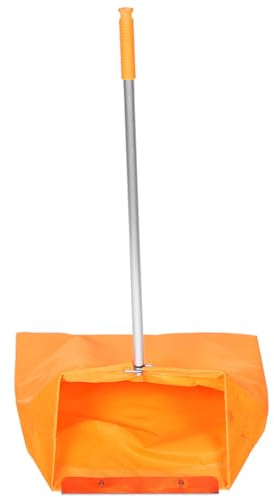 Cabilock Windproof Trash Grabber with Dustpan 33 Inch Outdoor Garbage Bag Holder for Home Garden Cleanup Tool with Strong Clamp and Easy Waste Pickup