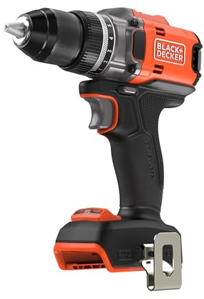 BLACK+DECKER 18 V borstlös borrförare (bar enhet), BLD682XN-XJ