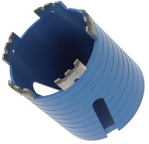 PRODIAMANT Stairmaster Foret à haute vitesse 82 mm x M16 - 5 segments - Longueur utile : 70 mm - Auto-affûtant - Idéal pour la maçonnerie, la brique, le plâtre