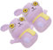 MAGICLULU 2st Starrendes Kaninchen Teile Matratze Trampolin-matratze Kneifen Mini-kleiderbügel Aufblasbares Kanu Kindermatratze Kleine Spielzeuge Kit Scharniere Pu Violet