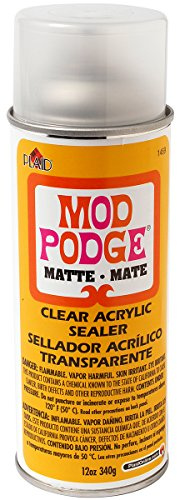 Mod Podge - 1469 Clear Acrylic Sealer, 12 ounce, Matte