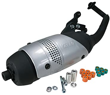 Sistema de Escape LeoVince Touring para Piaggio TPH/Storm/NRG/Vespa Et2/Gilera Runner 50 CC/Ice 50