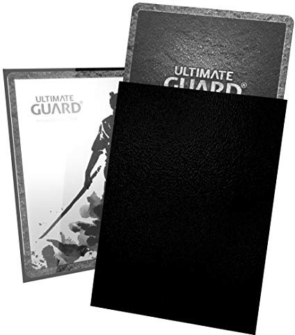 Ultimate Guard - UGD010112 - Katana Sleeves - Black (100) - Standard Size, 66 x 91mm
