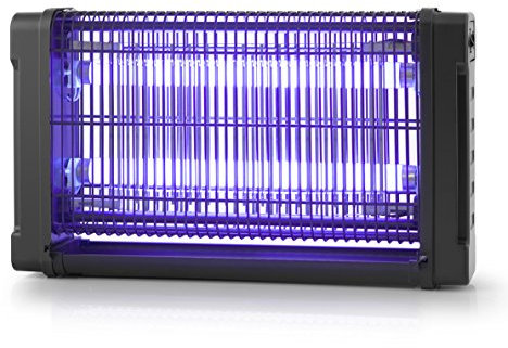 Orbegozo Mq 5016 - Mata Mosquitos Eléctrico Para Uso Interior, Área De Acción De 50 M2, Luz Ultravioleta, Bandeja Extraíble, Rejilla Protectora, 16 W, Color Negro