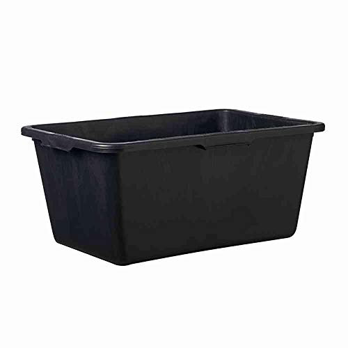 REWWER-TEC 610650, Mörtelkasten 65 L schwarz m.Li