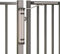 LOCINOX einstellbarer Türschließer Verticlose 2 Öffnungswinkel 90° / 180° Silber