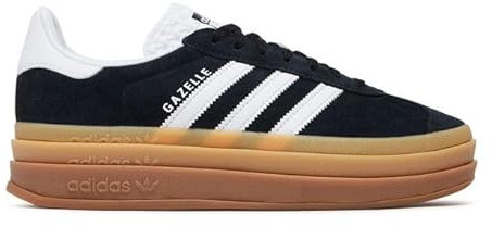 adidas Gazelle Damen Bold W Sneaker, Black Gum, 9 US
