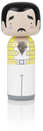 Lucie Kaas Sketch Inc. Holzfigur Freddi 14,5cm, aus Schima Holz gefertigt, handbemalt, SI02FR