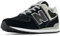 New Balance 574 Sneaker, Schwarz DK, 30 EU