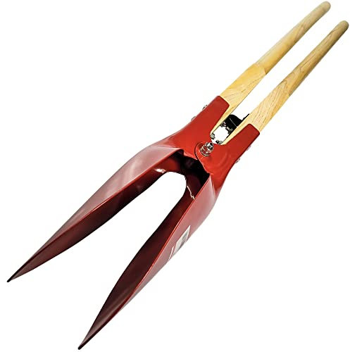 Erdlochschaufel extra leicht 14cm Typ Maulwurf mit 2 Stück hochwertigen Holzstiele Erdlochausheber Lochspaten Handbagger Erdlochheber Lochschaufel