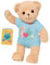 BABY born Plüschtier BÄR in blau (30cm)