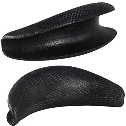 CIYODO Almohada De Cuello De Rubber Negra para Salones De Belleza Accesorio Resistente para Lavado De Cabello 7X9.5X18Cm