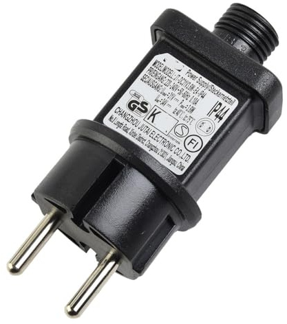 31V LED Netzteil, Max. 3,6W Lichterkette Adapter, IP44 Transformator Niederspannungs-Adapter Ersatz Treiber für Weihnachtslicht, Eiszapfenlichter