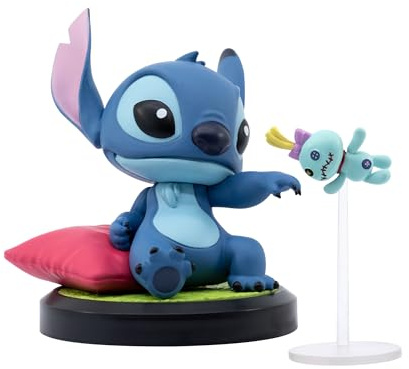 YuMe Stitch & His Lil Friend 2.5 Mini Figure Collectable in Hero Window Box | Officially Licensed Disney Merchandise | Toy Gift for Kids, Adults & Movie Fans | Get All 6 Art Gallery Collectables