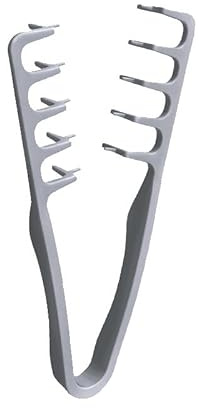 Peigne Texturé, Peigne de Coiffage Texturé avec Dents Larges Brosse À Cheveux Bouclés Outil De Volumes De Racines Pour Les Cheveux Bouclés Multi Usages Franges Texturées Dents Pour Femmes Hommes