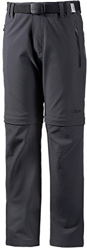CMP Jungen Zip Off-3t51644 Hose, Grau (Antracite), 152