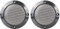 X AUTOHAUX 2uds 4'' Coche Metal Brillante Audio Altavoz Cubierta Malla Parrilla Cuerno Guardia