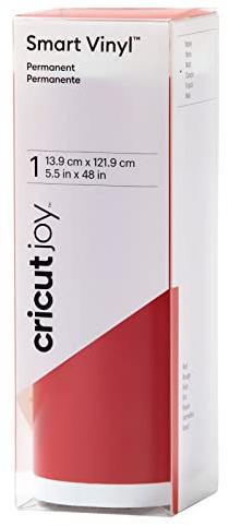 Cricut Joy Smart Vinyl – Permanent, Red