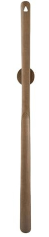 GODARM Skohorn Långt Handtag Trä,Magnetiskt Skohorn Extra Långt Skohorn Massivträ Skolyftstav För Äldre Och Gravida Kvinnor,långt Skaft Skohorn För Seniorer (Color : Walnut color, Size : 75CM)