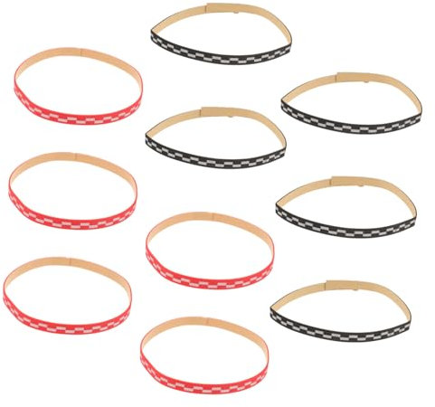 SKISUNO 10stücke Tischtennisschlägerschutz Mit Schwammstruktur Einfache Klebeinstallation Schlägerpuffer Zum Schutz Der Kanten Tragbare Hülle Für Lange Lebensdauer Professionelles Zubehör