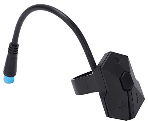 LIYJTK Elektrischer Fahrradschalter-Verlängerungskabel, langlebiger, wasserdichter Steuerknopf für P850C-Displays, männlicher, Leichter, tragbarer Fahrradschalter