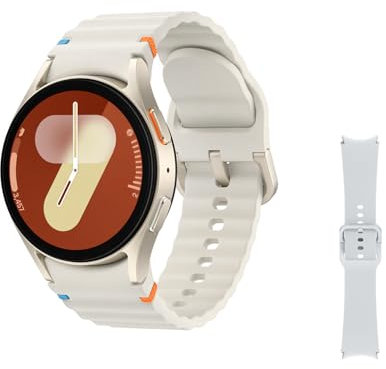 Samsung Galaxy Watch7 4G LTE + Correa - Smartwatch 40mm, Control de Salud, Seguimiento Deportivo, Beige (Versión Española)