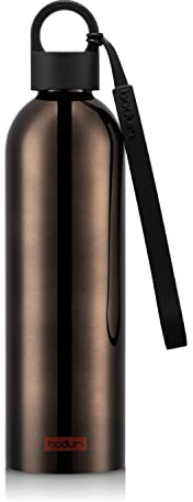 Bodum MELIOR 12057-380BGF-01 Double-Walled Insulated Water Bottle, 0.5 L, Stainless Steel
